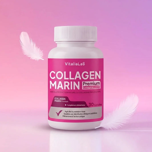 Collagène marin hydrolysé enrichi en VIT C